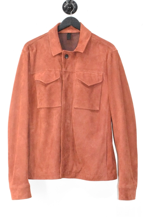 Rust Tagliatore Suede Jacket, size L