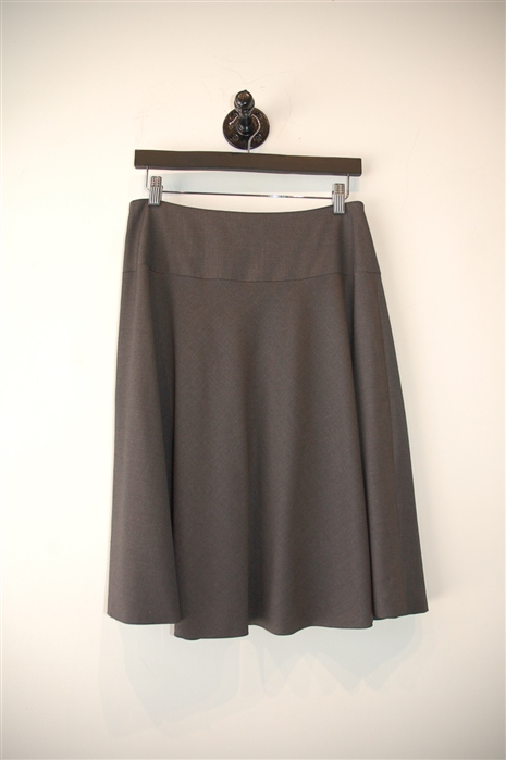 Dark Silver Marlowe A-Line Skirt, size 10