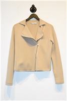 Beige Max Mara Zippered Jacket, size M