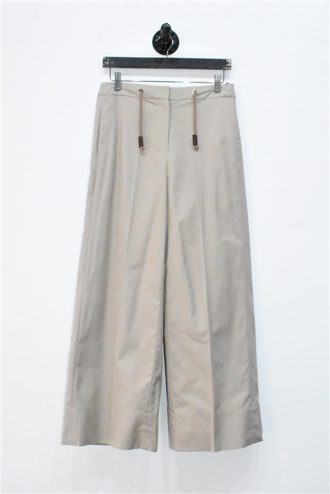 Beige Max Mara - 'S Wide-Leg Trousers, size 2