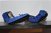 Cobalt Tod's Ballet Flats, size 8