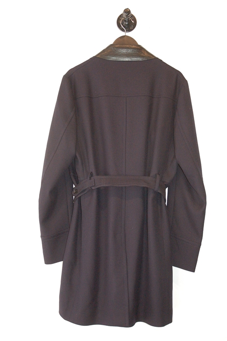 Navy Gucci Trench Coat, size L