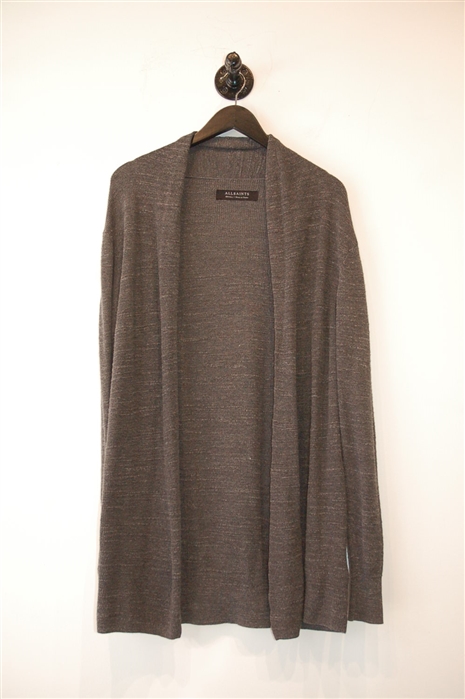 Dark Ash All Saints Cardigan, size S