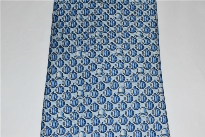 Pastel Blue Hermes Tie, size O/S