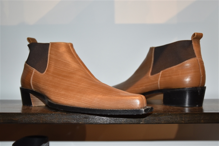 Walnut Dolce & Gabbana Ankle Boot, size 10