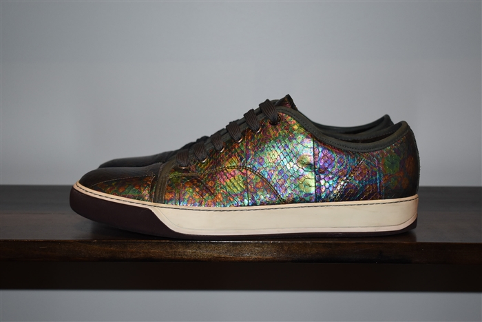 Dark Rainbow Lanvin Sneaker, size 12