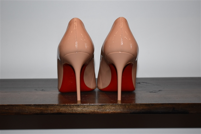 Beige Christian Louboutin Pumps, size 8.5