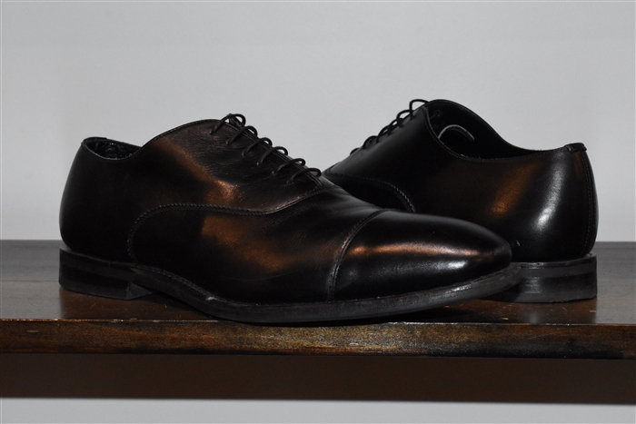 Black Leather Church's Oxford, size 10