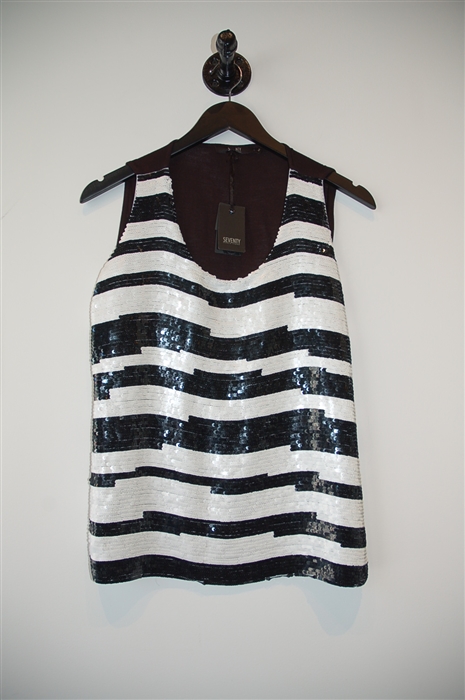 Black & White Seventy Sleeveless, size 8