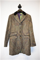 Paisley Etro Coat, size 4