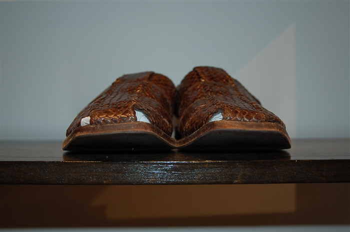 Aged Leather Officine Creative Sandal, size 9