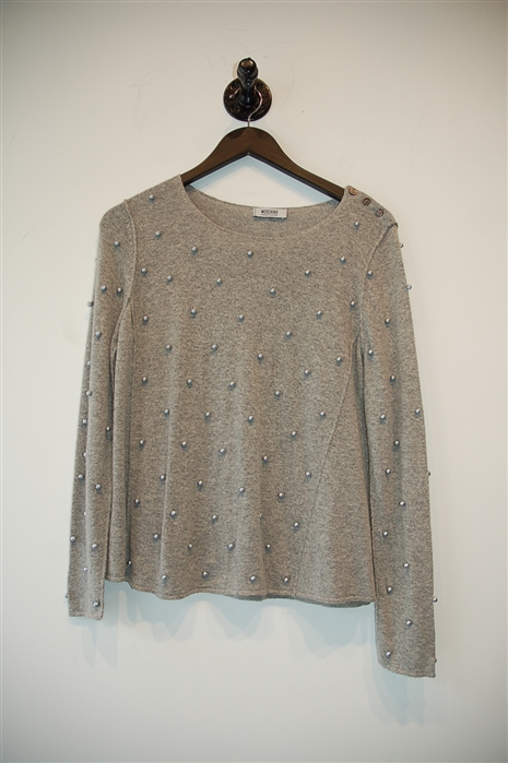 Heather Gray Moschino - Cheap & Chic Pullover, size 6
