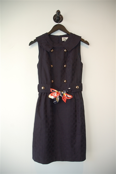 Navy Milly Sheath Dress, size 6