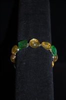 Citrine Nina Ricci Bracelet, size O/S