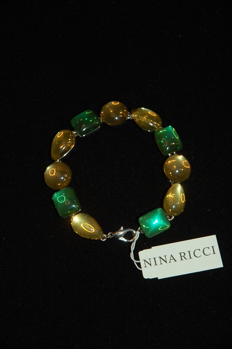 Citrine Nina Ricci Bracelet, size O/S