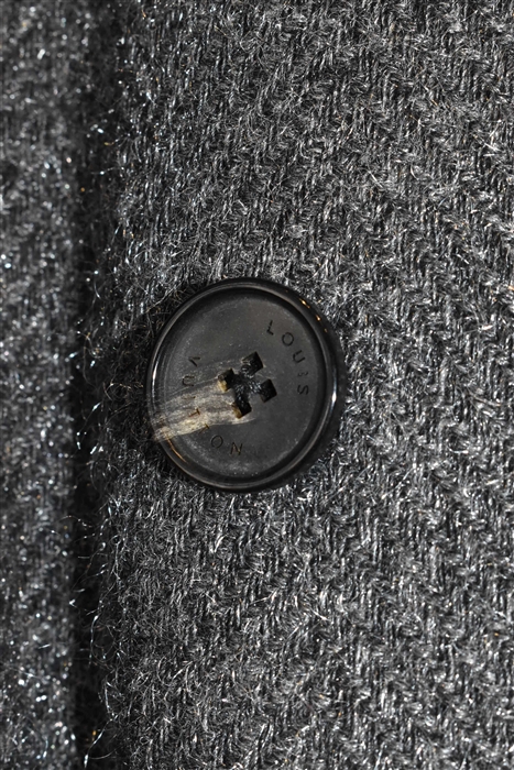 Herringbone Louis Vuitton Coat, size M