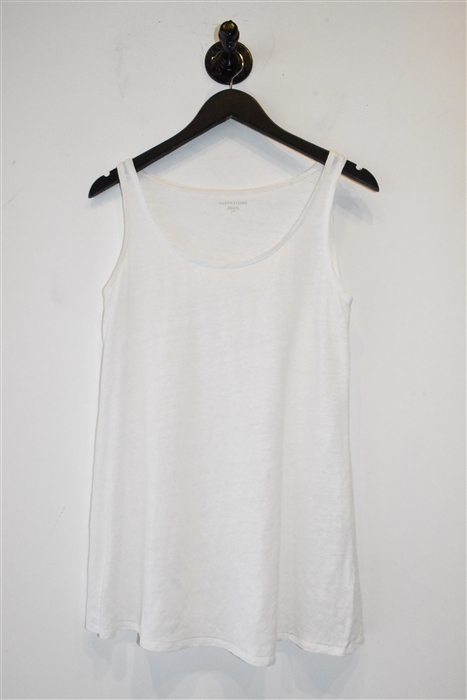 Soft White Eileen Fisher Tank Top, size S