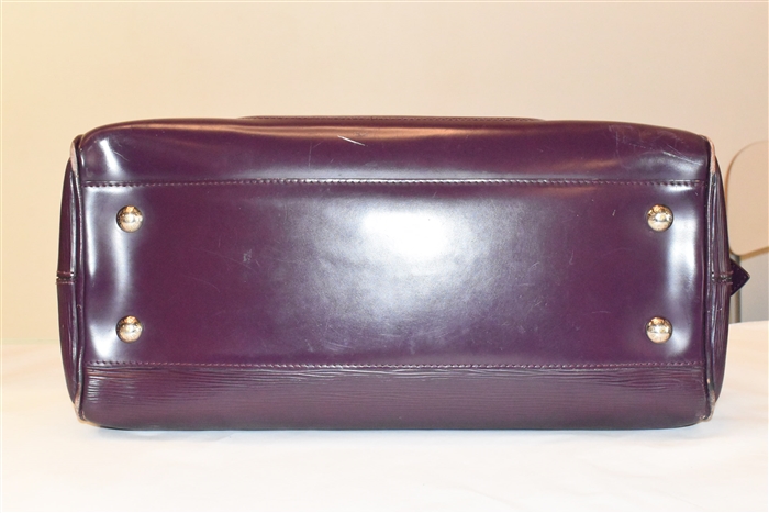Aubergine Louis Vuitton Satchel, size L