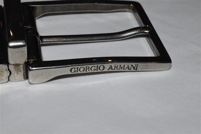 Espresso Giorgio Armani Belt, size L