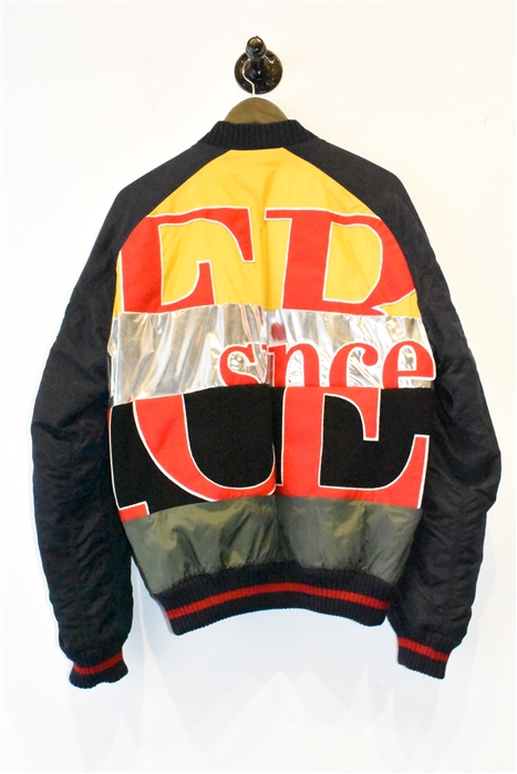 Patchwork Iceberg Bomber Jacket, size M