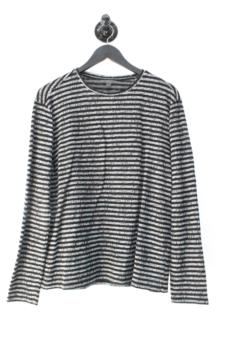 Gray Stripe John Varvatos T-Shirt, size M