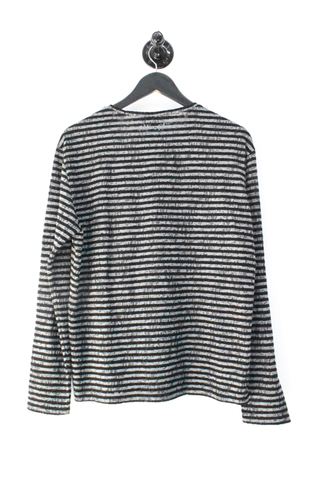 Gray Stripe John Varvatos T-Shirt, size M