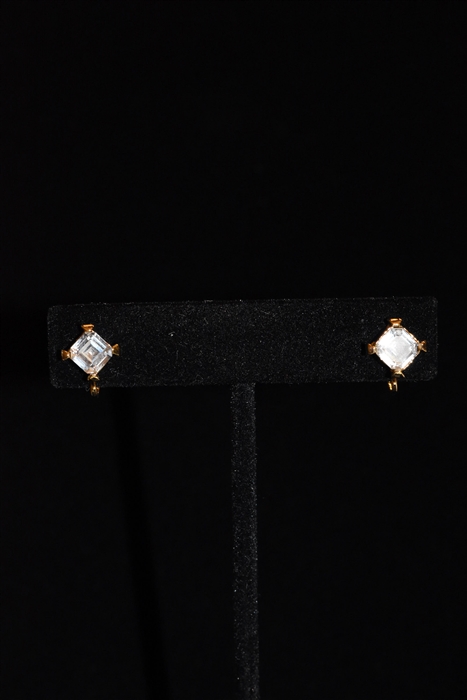 Gold Nina Ricci - Vintage Earrings, size O/S