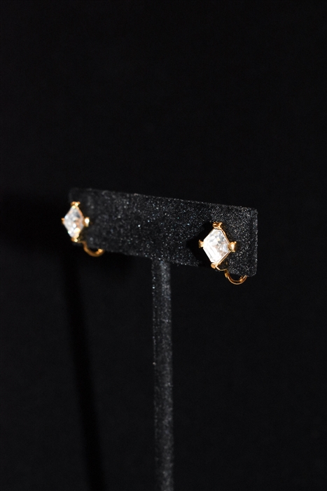 Gold Nina Ricci - Vintage Earrings, size O/S