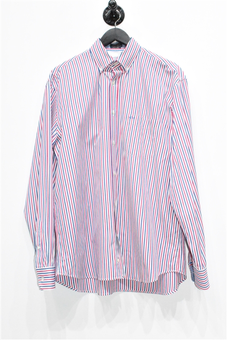 Striped Paul & Shark Button Shirt, size XL