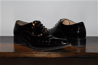 Black Patent Christian Louboutin Oxford, size 6.5