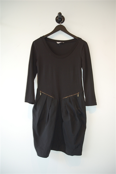 Basic Black See by Chloe Bubble Dress, size 6