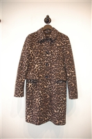 Animal Print Seventy Coat, size 6