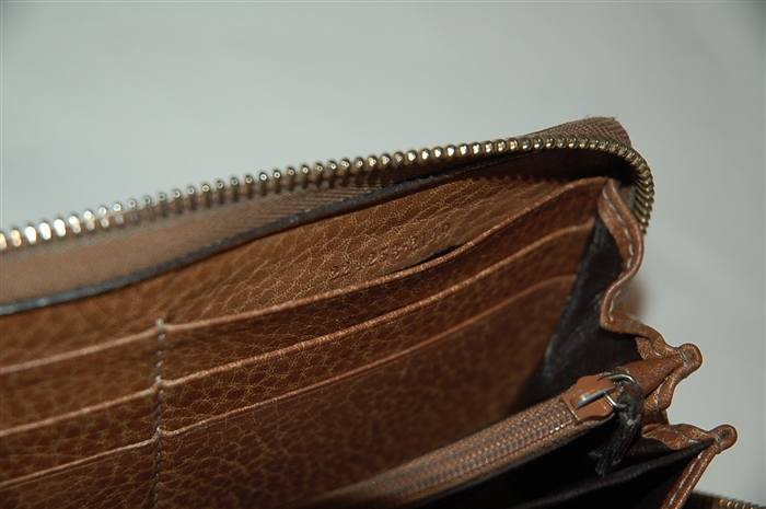 Whiskey Gucci Long Wallet, size O/S