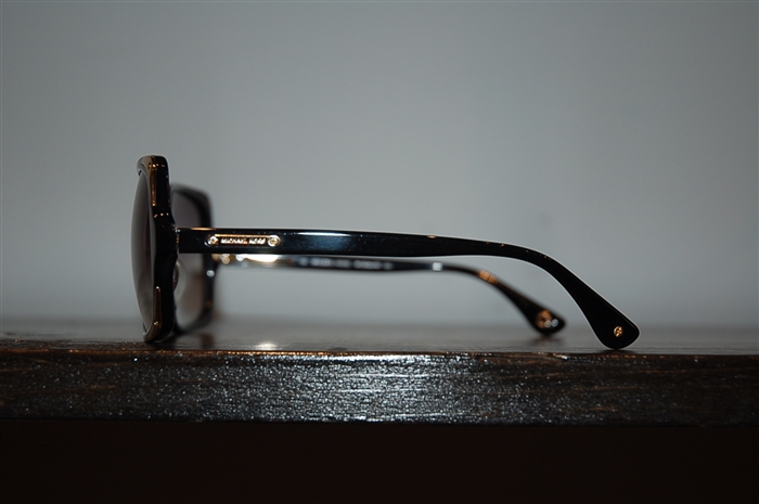 Shiny Black Michael Kors Collection Sunglasses, size O/S
