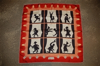 Print Bulgari Silk Scarf, size O/S