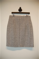 Black & White Pink Tartan Pencil Skirt, size 10
