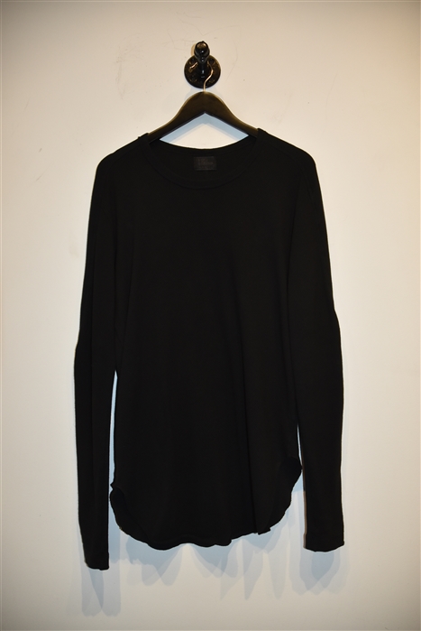Basic Black Lost & Found T-Shirt, size M