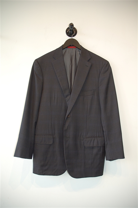 Charcoal Isaia Two-Piece Suit, size 40