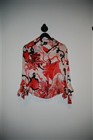 Floral Just Cavalli Blouse, size 6