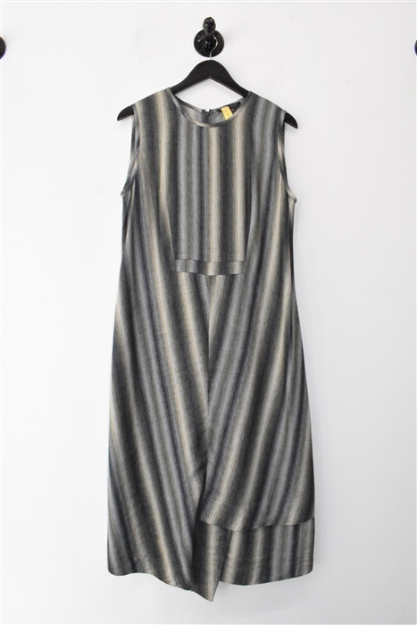 Striped Comrags Midi Dress, size XL