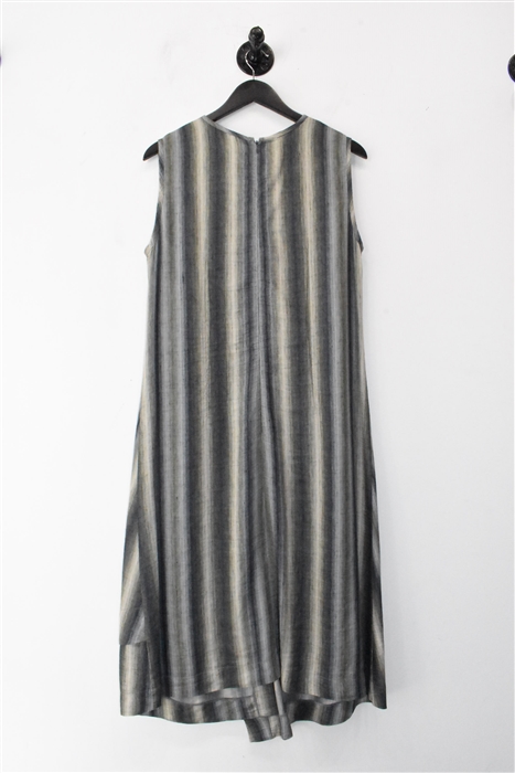Striped Comrags Midi Dress, size XL