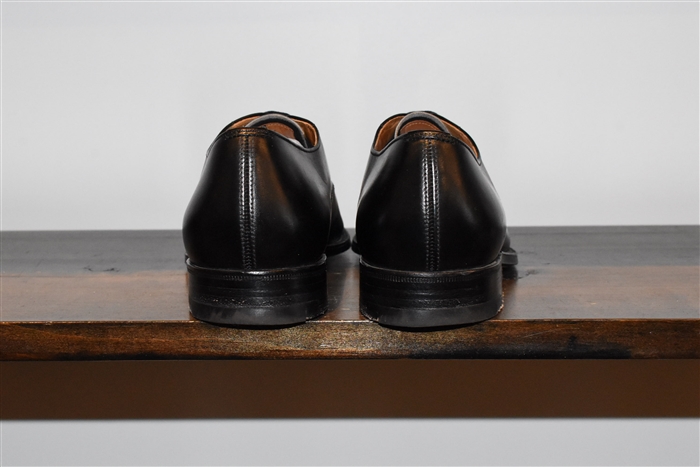 Black Leather Church's Oxford, size 8.5