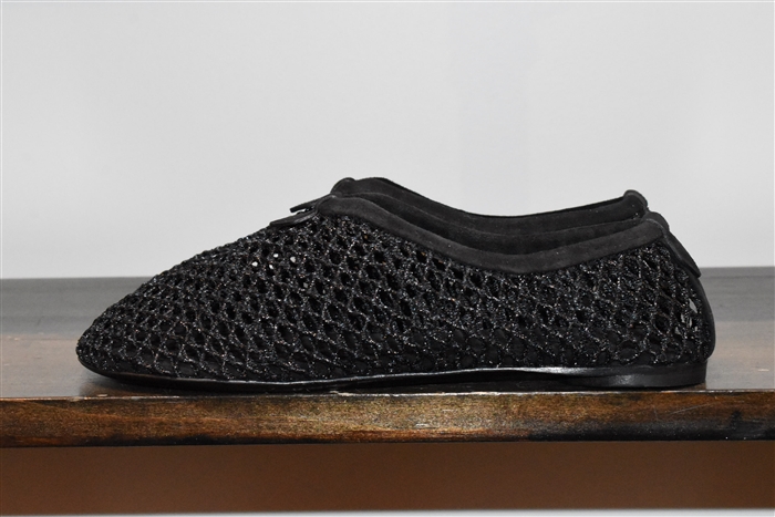 Basic Black Loro Piana Flats, size 7