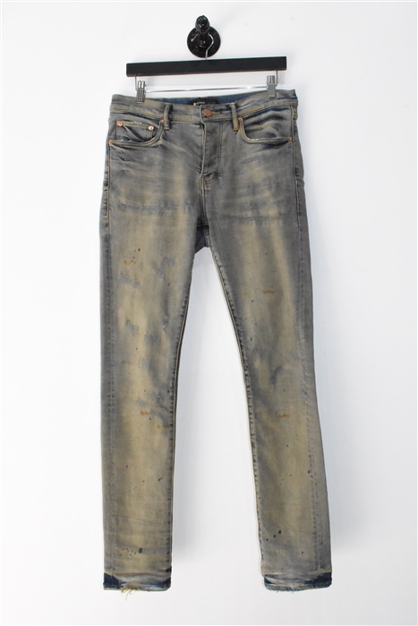 Dirty Denim Purple Denim, size 31