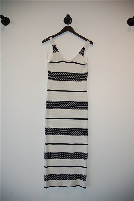 White & Black Alice + Olivia Sweater Dress, size M