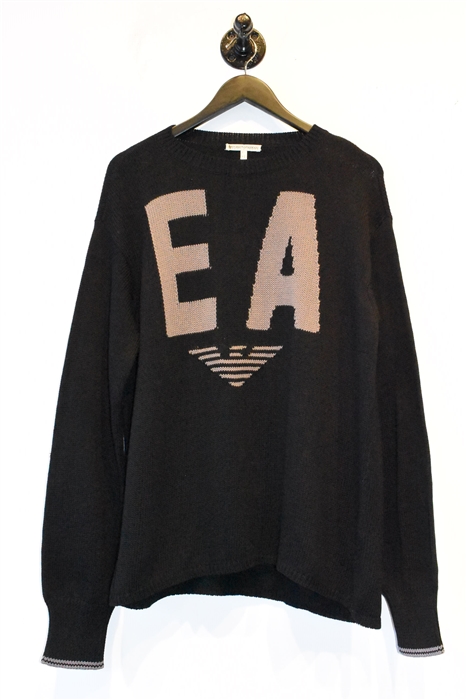 Black Emporio Armani Pullover, size XL