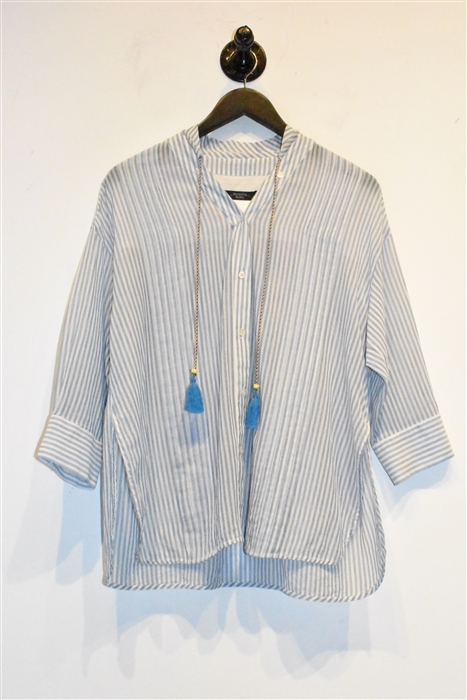 Blue Stripe Max Mara - Weekend Shirt, size 6