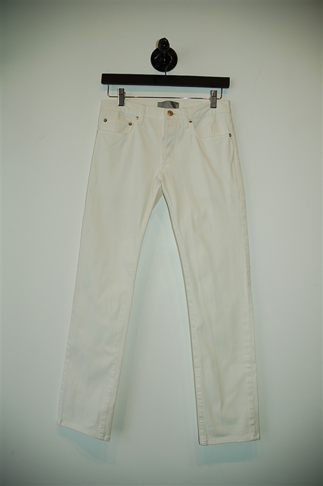 Summer White Dior Trousers, size S