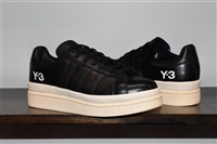 Black Leather Y-3 - Yohji Yamamoto Sneaker, size 7