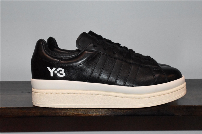 Black Leather Y-3 - Yohji Yamamoto Sneaker, size 7